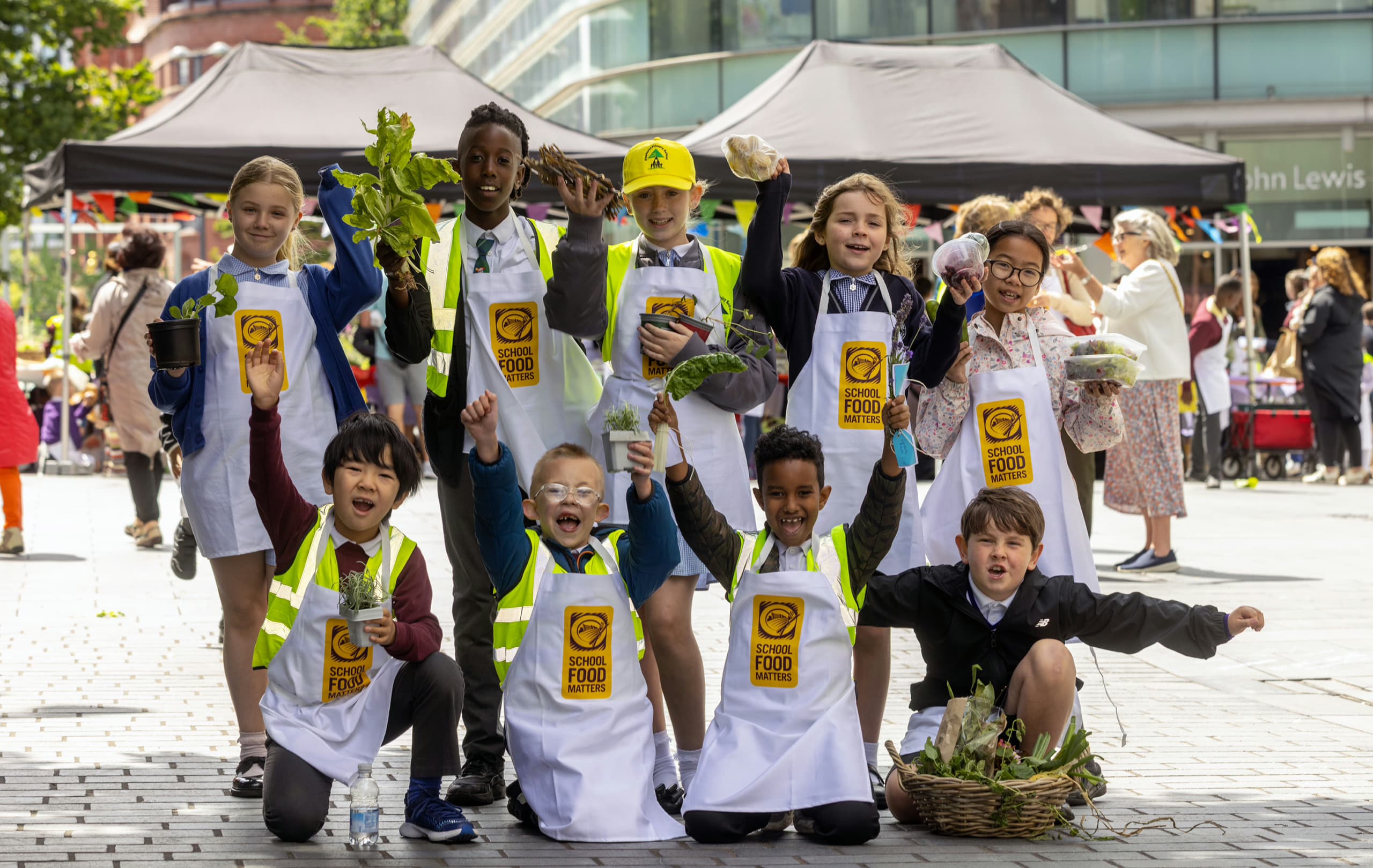 Birmingham Pupils To Sell School-Grown Produce At Bullring Open Market